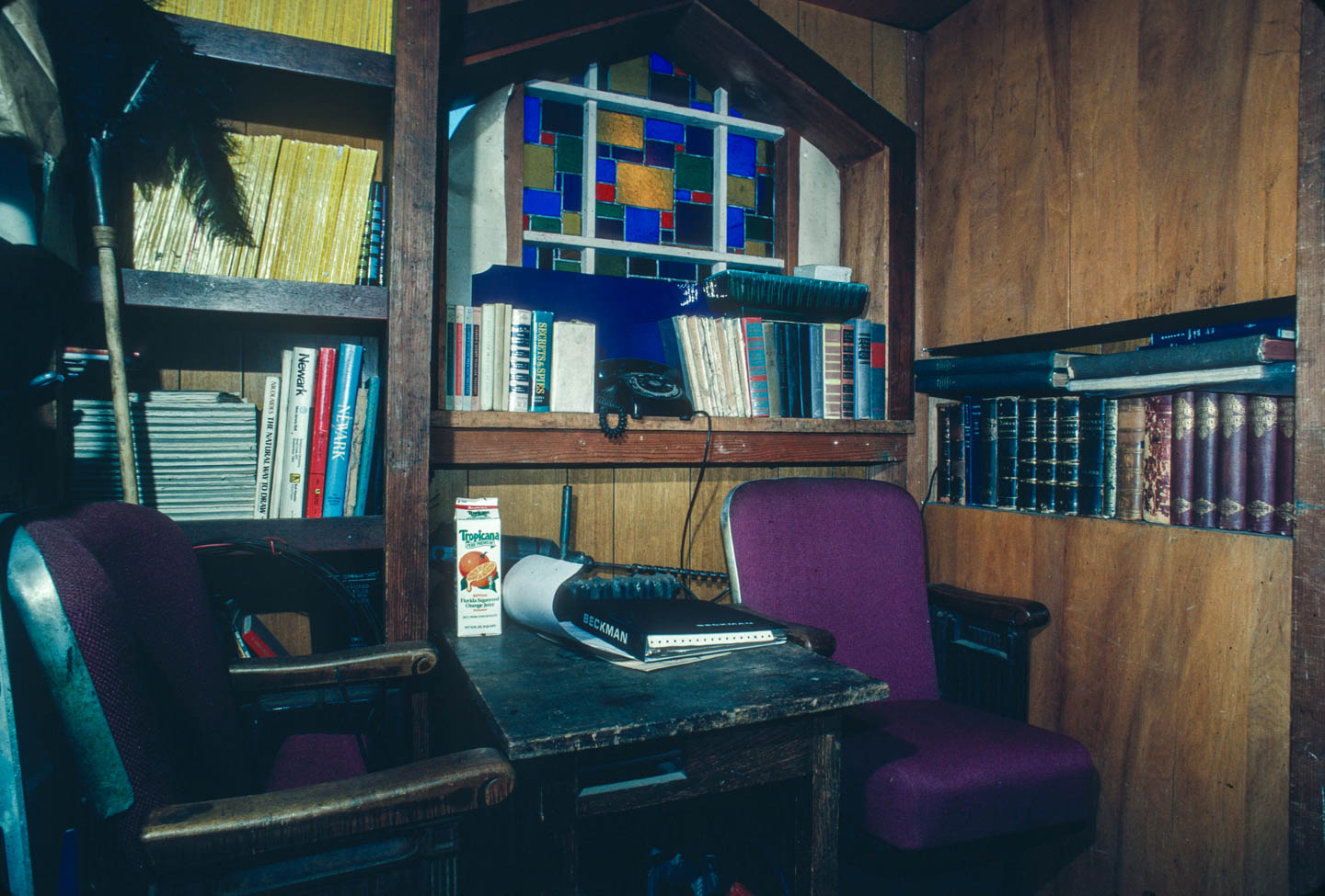 1-Office in the ark compound, Bergen Street at 14th Ave., Newark, 1986