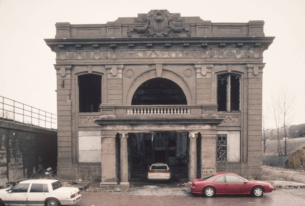 4-Former train station, Broadway by I 90, Gary, 1997_